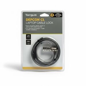 Targus DEFCON CL Gray Computer Laptop Cable Lock
